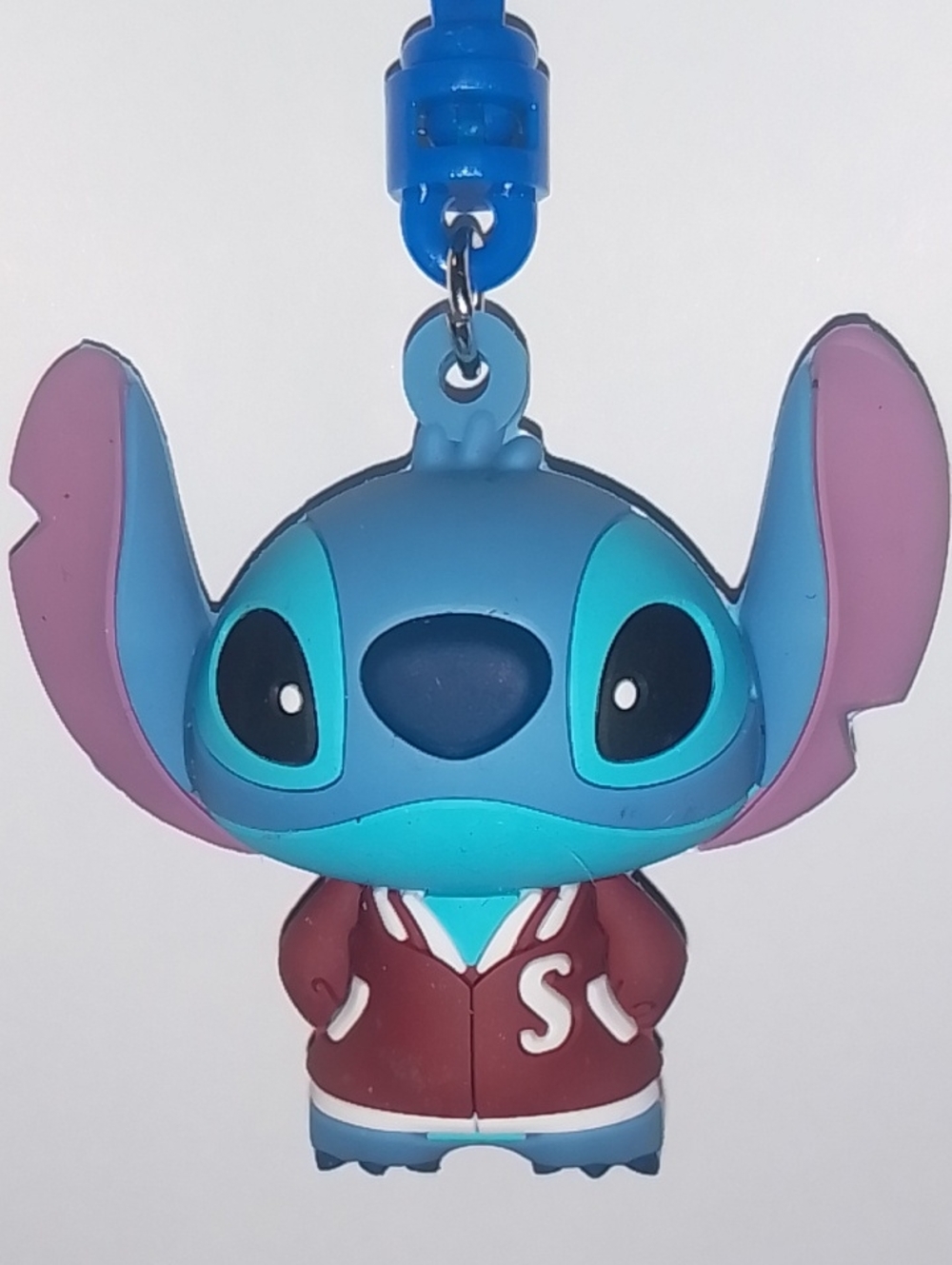 Disney Stitch 1950's Athlete Blind Bag Keychain Key Chain Bag Clip